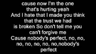 Jessie J - Nobody&#39;s Perfect (Lyrics)