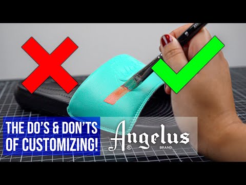 The Do's & Don'ts of Using Angelus Paints | Part 2