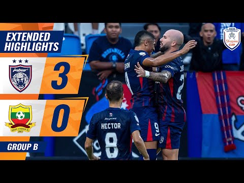 EXTENDED HIGHLIGHTS | JOHOR DARUL TA’ZIM 3-0 SHAN UNITED | #SHOPEECUP 2025/2026