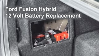 Ford Fusion Hybrid (2015) - New Battery Install