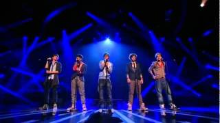 One Direction sing Nobody Knows - The X Factor Live show 3 (Full Version)