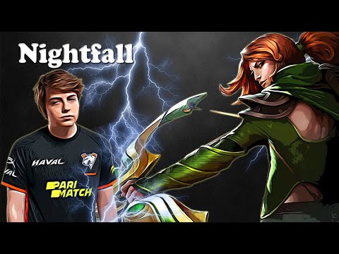 Nightfall - Windranger Safelane | Dota 2 7.28c Gameplay