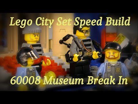 Lego City Set Speed Build 60008 Museum Break In