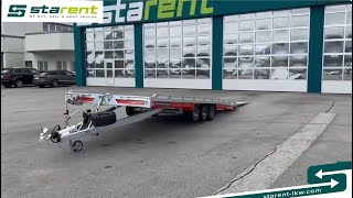 Neuer Brian James T-Transporter, Rampen, Seilwinde, Kippbar, Alu Autotransportanh&auml;nger | Bild 4 - Autoline