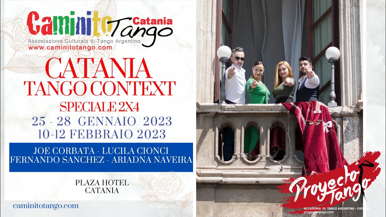 Joe Corbata & Lucila Cionci - Catania Tango Context 2x4 - Gennaio 2023 (4/4)