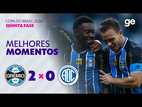Grêmio 2 X 0 Confiança | Melhores momentos | Copa do Brasil 2026