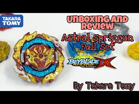 B-188 Unboxing and Review Astral Spriggan Set With Testing By Takara Tomy Beyblade Burst DB
