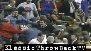 Throwback: Pacers vs Pistons Brawl - Full (2004)