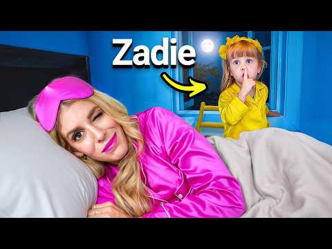 Daughter is SNEAKING OUT of NEW HOUSE at MIDNIGHT