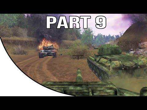 Call of Duty United Offensive Gameplay Walkthrough Part 9 - Soviet Campaign - Tank Mission