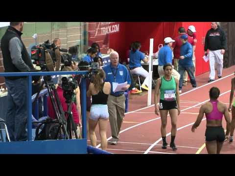 Girls 200m EE Prelim Heat 1 - New Balance Nationals Indoor 2014