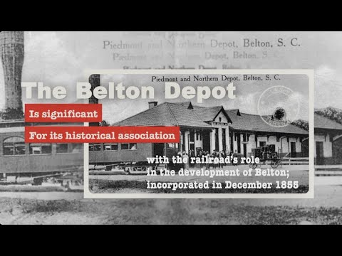 Belton Depot History