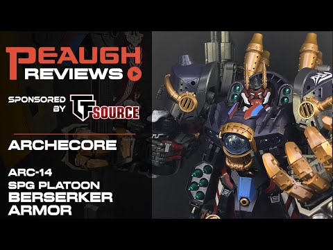 Video Review: Archecore ARC-14 FA BERSERKER ARMOR (SPG Platoon)