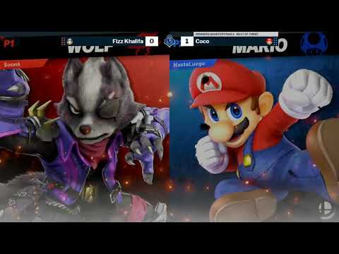 PURE Smash 24 Winners Quarter Finals - Coco (Mario) vs Fizz Khalifa (Mario, Wolf)