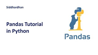 3.2. Complete Pandas Tutorial in Python | Pandas Dataframe Tutorial