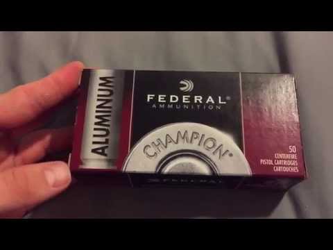Federal Aluminum Ammo Review