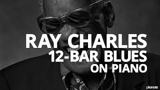 The Ray Charles 12-Bar Blues Piano Lick - Piano Lesson (Pianote)