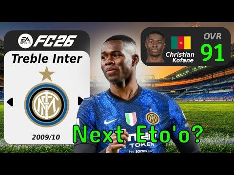 I Recreated 2009/10 Treble Winning Inter Milan - FC26 Career Mode Rebuild