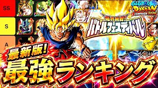 【ドッカンバトル】GLOBALCP2026 最新版！『バトルフェスティバル』最強キャラランキングBEST15！【完全解説】