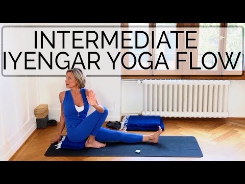 Yoga Legs and Hips, Shoulders, Twists and Core Strength | Intermediate | 80 min | Cat de Rham
