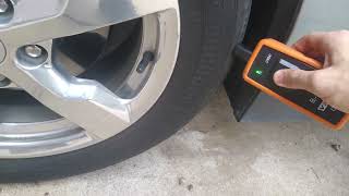Chevy Volt tire pressure monitoring system TPMS Programming