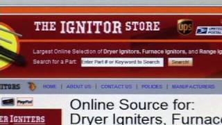 The Ignitor Store - Dryer Igniters, Furnace Igniters, & Range Igniters
