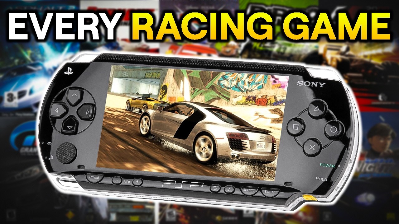 The ENTIRE History of PSP Racing Games