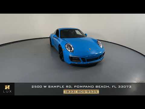 2018 PORSCHE 911 CARRERA 4 GTS