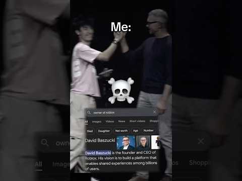 My DAD owns ROBLOX…🏃💨⁉️