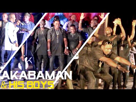 THE LEGENDARY AKABAMAN SPECIAL PERFORMANCE WITH HIS BOYS | AKOBEGHIAN | OGIE | NEHIZENA ARASE...