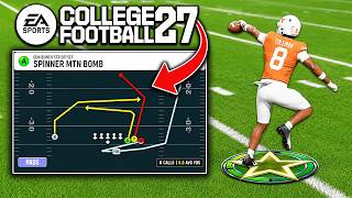 The Best NEW Plays In College Football 27!