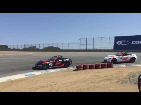 Mazda "Rennen deines Lebens" Laguna Seca Rennen #2 – Corkscrew-Kurve 1/5