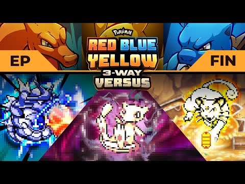 THE EPIC CONCLUSION! | Pokemon Red / Blue / Yellow #3WayVersus EP07