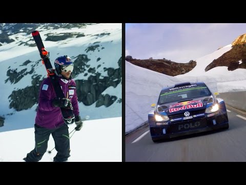 Burning Rubber and Jumping Road Gaps w/ Svindal and Mikkelsen