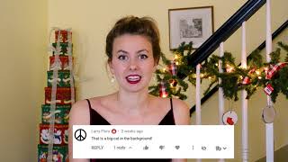 HOLIDAY SPECIAL: answering 19 random YouTube comments!