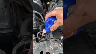 Update: K-Seal worked, no more leaks even 10k miles later. #coolant #leak #cars #chevy #fixed