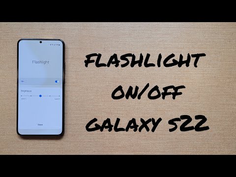 4 Ways to Turn the Flashlight on and Off Galaxy S22