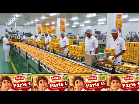 How Parle-G Biscuits Are REALLY Made | Inside the Factory Process