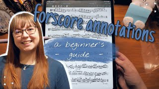 Forscore Annotations: A Beginner's Guide