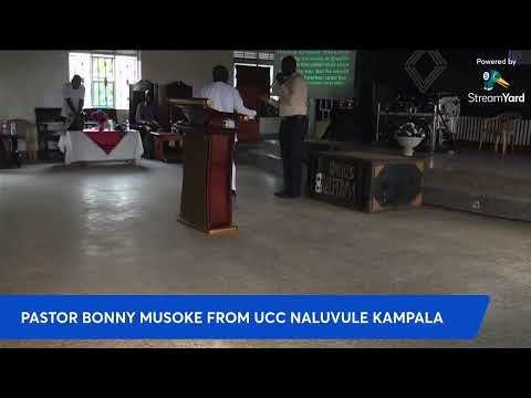 PASTOR BONNY MUSOKE PREACHNG AT EDEN COMMUNITY CHURCH KYANKWANZI