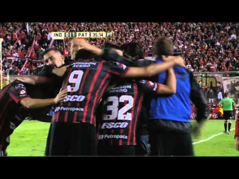 Gol de Carrasco. Independiente 0 - Patronato 1. Fecha 8. Primera División 2016.