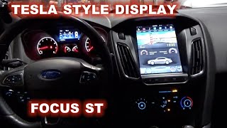HOW TO INSTALL A TESLA STYLE RADIO ON A FORD FOCUS