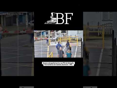 Quase Acidente na PN da Estação em Santos Dumont - MG