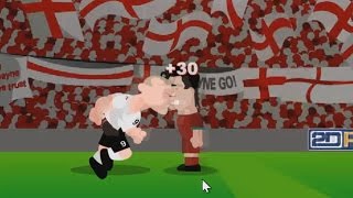 Wayne Rooney Heading Cristiano Ronaldo and Others