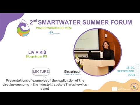 Livia Kiš (Biospringer RS): Presentations of examples of CE in the industry_That's how it's done!