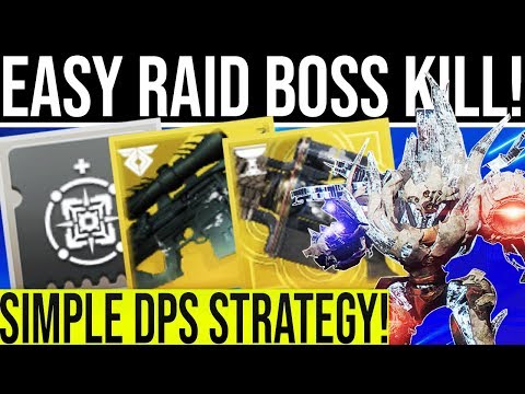 Destiny 2 Garden of Salvation. SUPER EASY FINAL BOSS STRATEGY! Mind-Blowingly Easy Strat!
