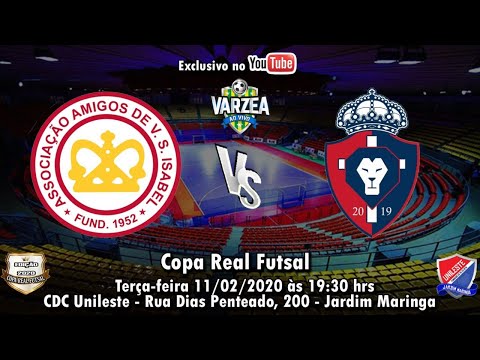 AA Vila Santa Isabel  x  Vila Formosa FS - Copa Real Futsal 2020