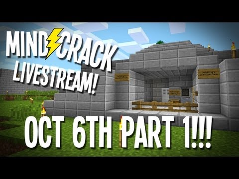 Generikb's MEGALIVESTREAM™ Mindcrack SERVER TOUR EDITION: October 6th! Part 1 of 3 ;-)