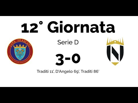 Serie D - Lupa Frascati - Nola 3-0