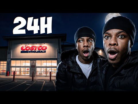 24 HOUR OVERNIGHT CHALLENGE IN COSTCO